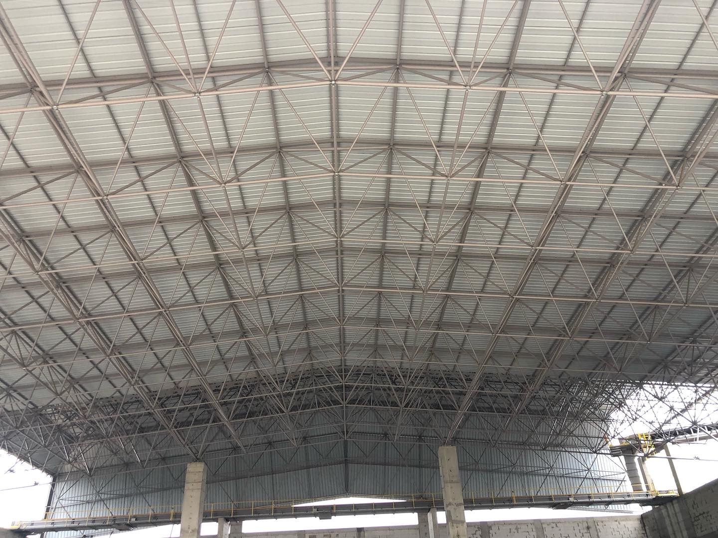 Uzay Çatı İmali ve Montajı Yapılması